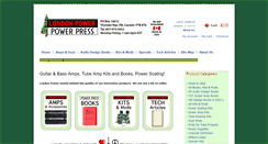 Desktop Screenshot of londonpower.com